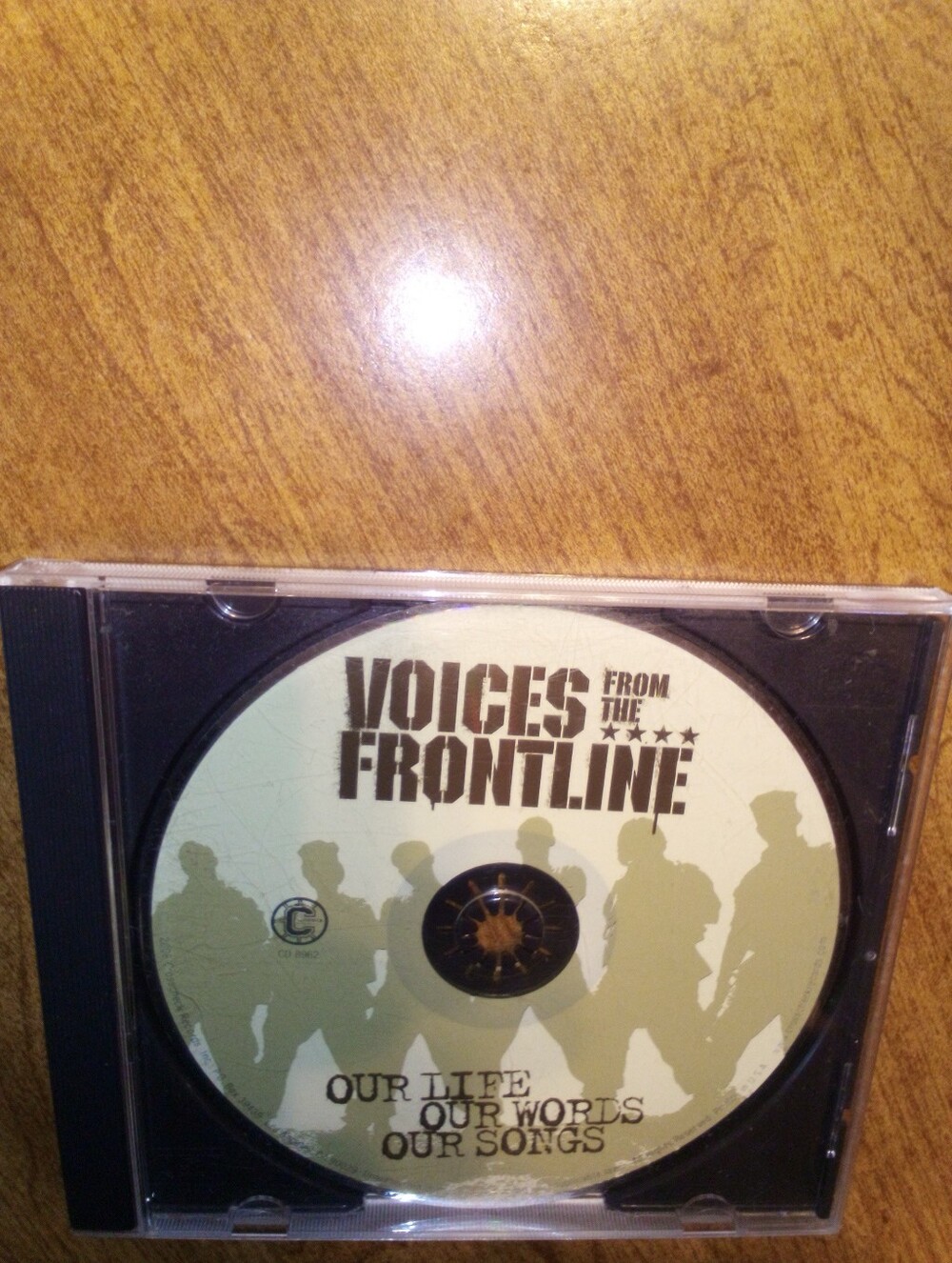Voices From The Frontline Our Life Our Words Our Songs 2006 Crosscheck Record CD